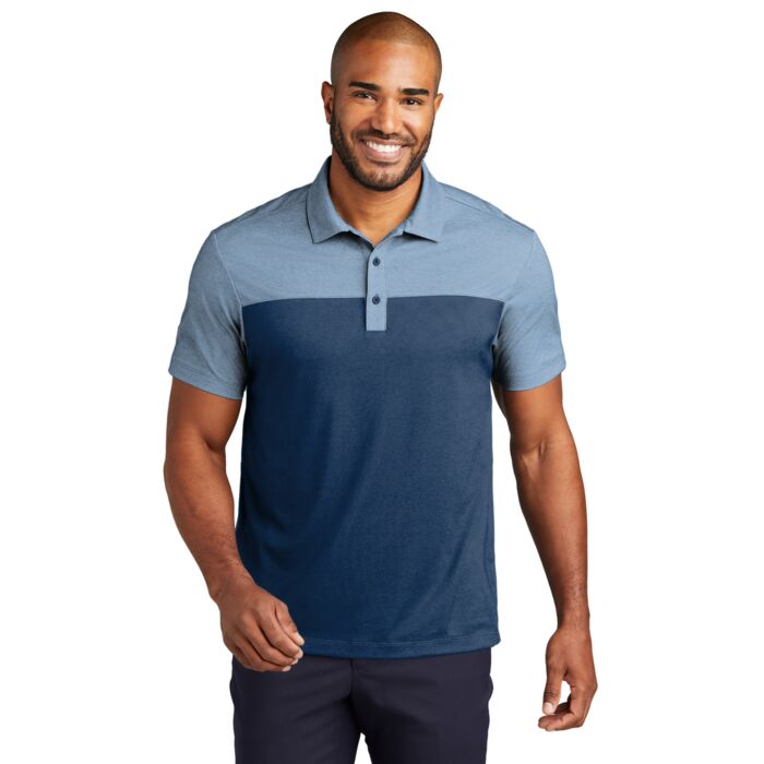 Fine Pique Blend Blocked Polo Thumbnail